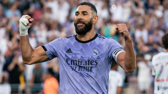 Real Madrid striker Karim Benzema has a sensational goalscoring record against Sunday's opponents Espanyol