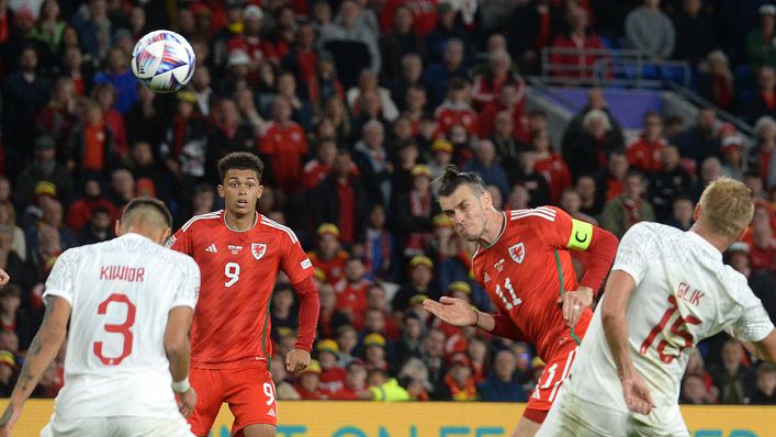 Wales created chances as Bale's header hit the crossbar in the dying minutes