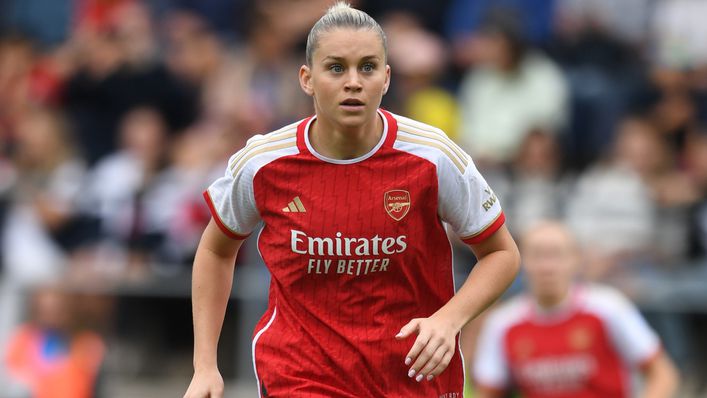 Alessia Russo will be targeting Women's Super League success with Arsenal
