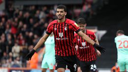 Dominic Solanke is flying high for Bournemouth in the Championship