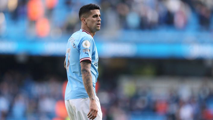 Joao Cancelo is the only outfield player to have started all of Manchester City's competitive games this term