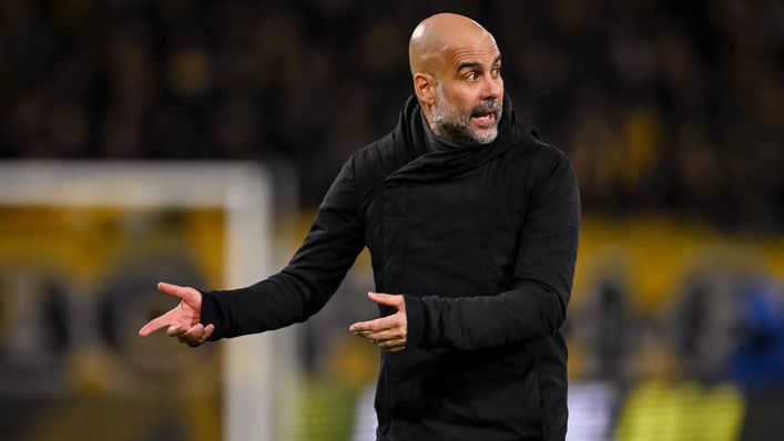 Pep Guardiola's Manchester City have failed to win in three successive Premier League games