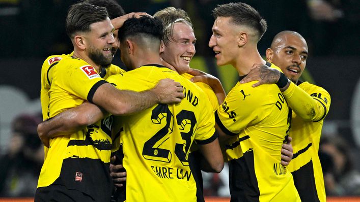 Borussia Dortmund are unbeaten after eight Bundesliga games