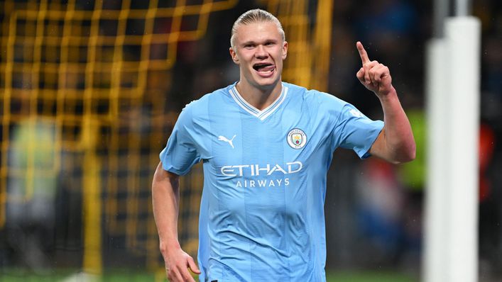 Erling Haaland scored twice in Manchester City's win over Young Boys