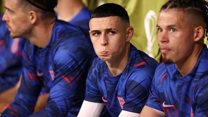Phil Foden was left on the bench during England's goalless draw with the United States