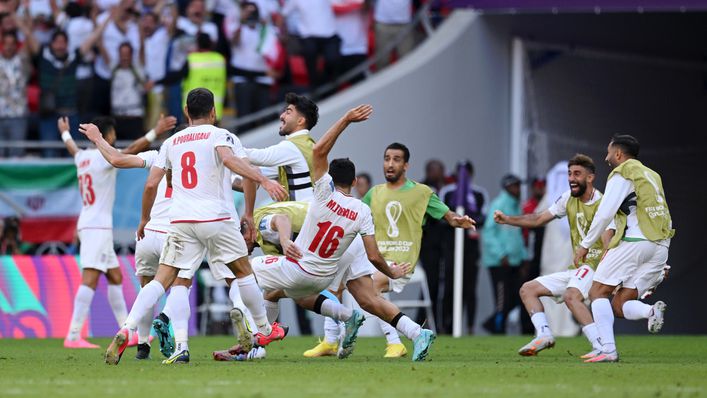 Iran's players are furious after finally breaking through against Wales