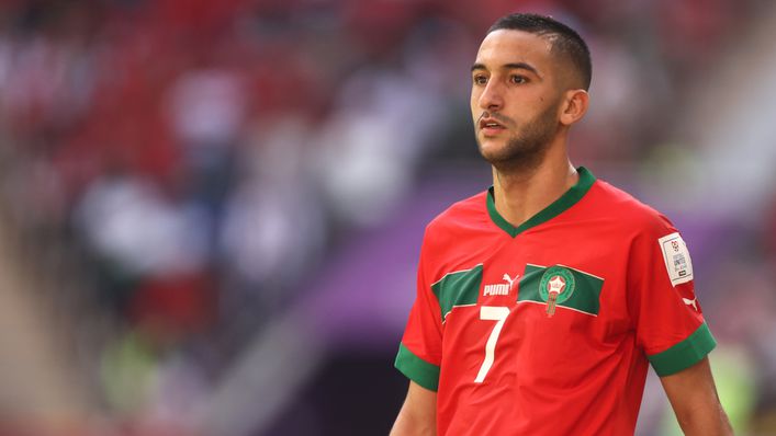 Morocco international Hakim Ziyech could be set to leave Chelsea