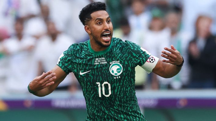 Salem Al Dawsari netted Saudi Arabia's winning goal against Argentina