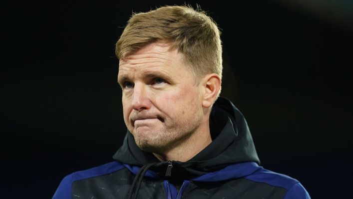 Eddie Howe has some injuries to contend with for the trip to Liverpool
