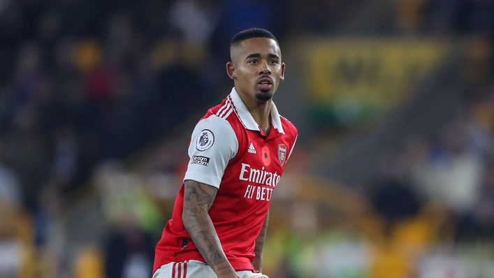 Arsenal forward Gabriel Jesus will not be available to face his former employers