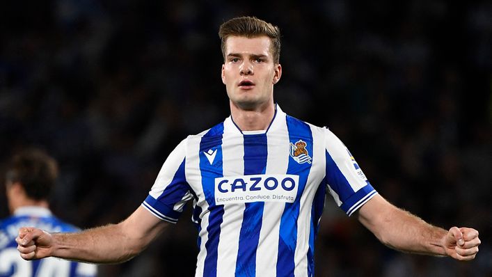 Alexander Sorloth is Real Sociedad's top scorer this season