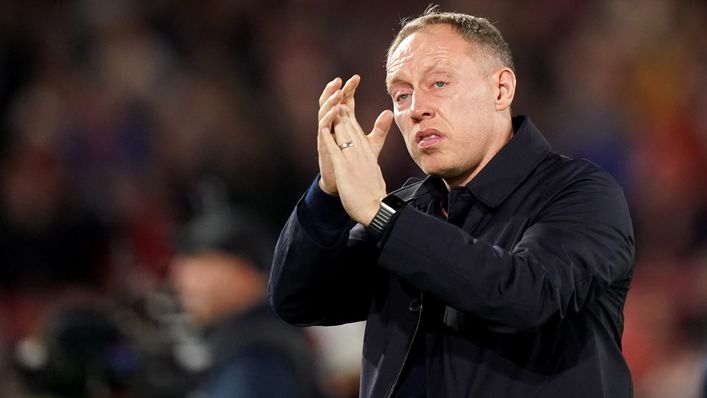 Steve Cooper saw his Nottingham Forest side slump to a 3-0 defeat last night
