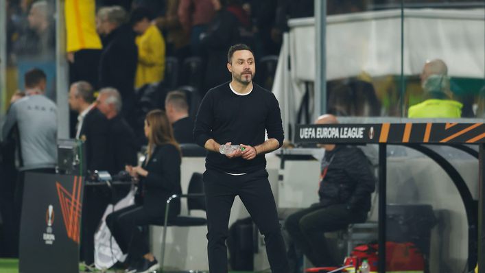 Roberto De Zerbi is in charge of Marseille this season after leaving Brighton