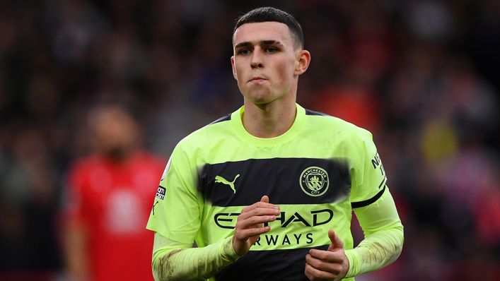 Phil Foden scored in Manchester City's win over Bournemouth