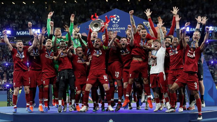 Liverpool lifted the Champions League in 2019