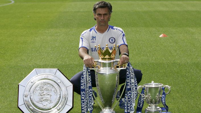 Jose Mourinho won the Premier League in his first season in charge of Chelsea