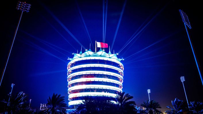 The Bahrain International Circuit is the setting for the Bahrain Grand Prix