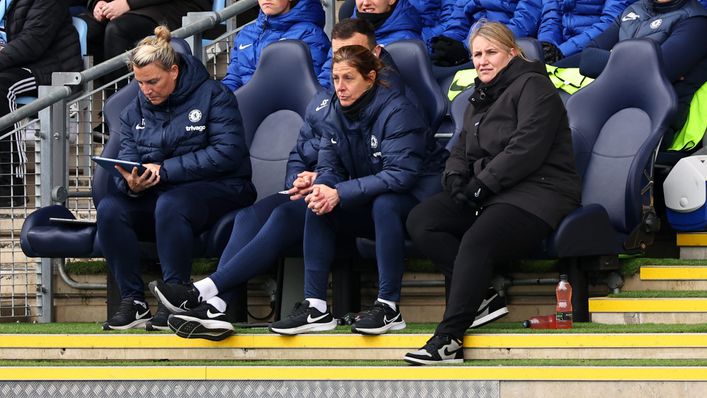 Emma Hayes and her Chelsea staff had a bad day at the office