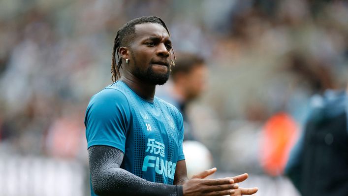 Newcastle will again be without Allan Saint-Maximin on Thursday