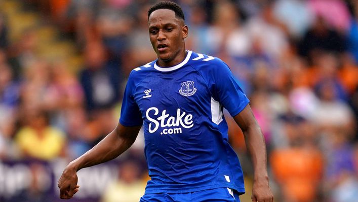 Everton's Yerry Mina is no stranger to the referee's notebook