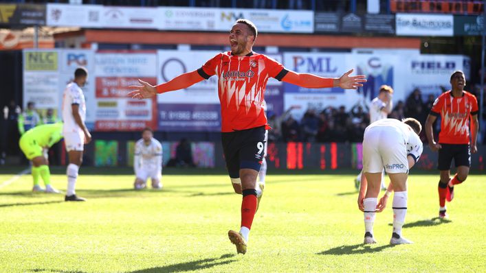 Carlton Morris bagged 20 goals for Luton in the Championship last season