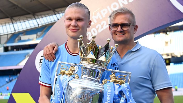 Erling Haaland's dad Alf-Inge also played for Man City