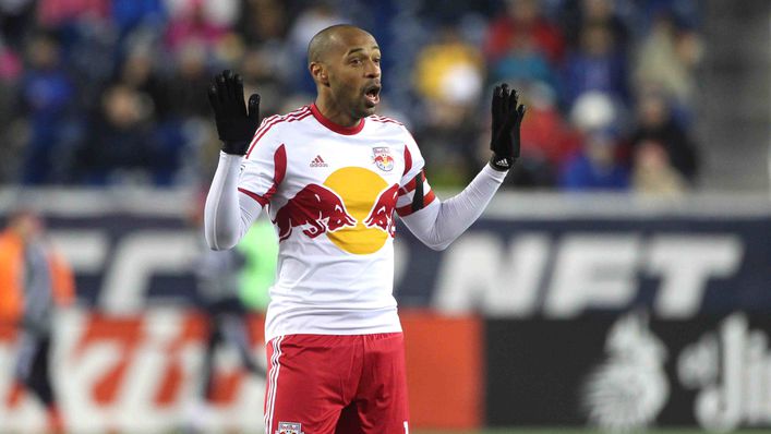 Thierry Henry featured for New York Red Bulls between 2010-14