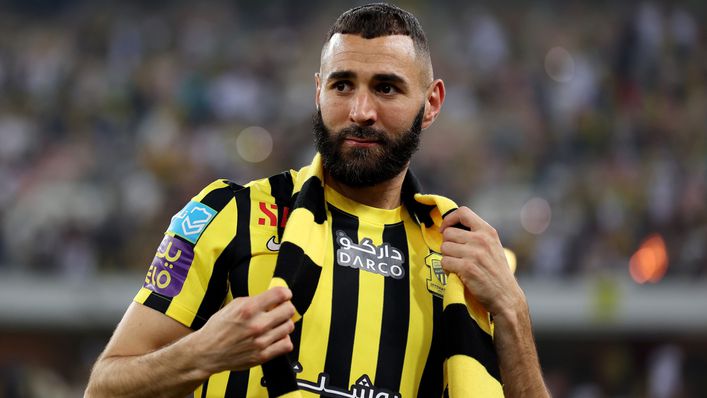 Karim Benzema was presented to Al-Ittihad fans following his marquee arrival