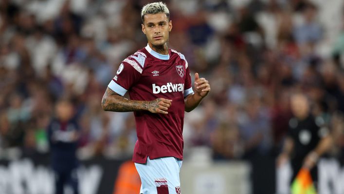 Gianluca Scamacca scored as West Ham saw off Viborg in their Europa Conference League play-off