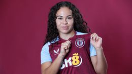 Ebony Salmon rejoined Aston Villa from Houston Dash in the summer