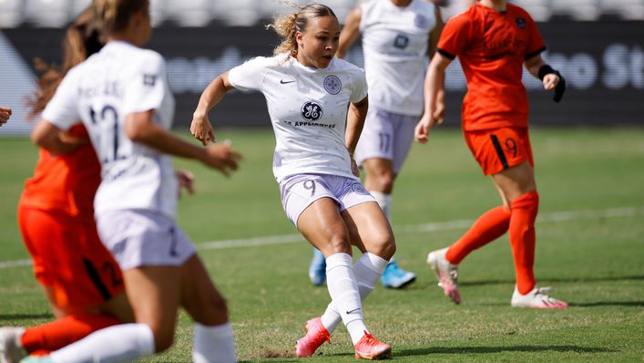 Ebony Salmon was a standout performer during her time at Houston Dash