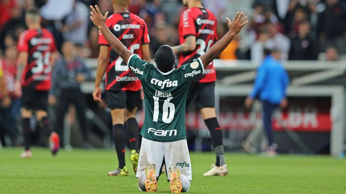 Endrick became Palmeiras' youngest ever scorer on October 26