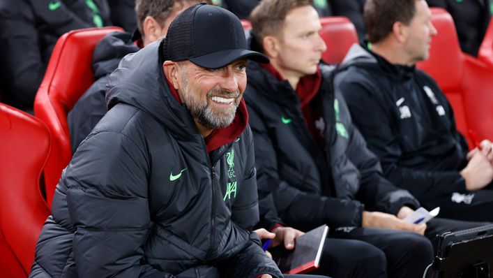 Jurgen Klopp was all smiles after Liverpool's victory over Toulouse