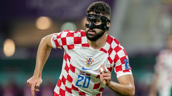 Croatian centre-back Josko Gvardiol impressed at the World Cup