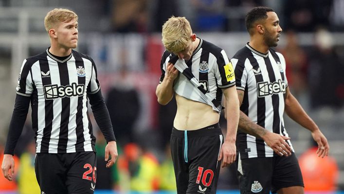 Newcastle were stunned by Nottingham Forest despite being 1-0 up