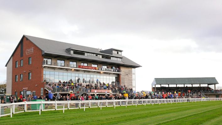 Carlisle Racecourse is getting ready to host a seven-race jumps card on Monday