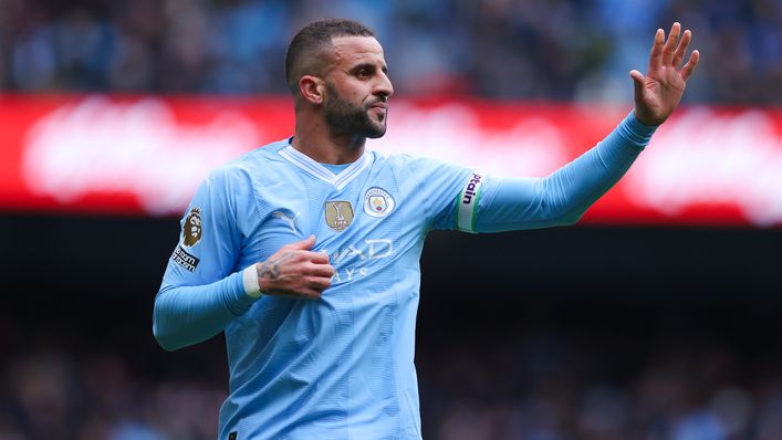 Kyle Walker is still going strong for Manchester City