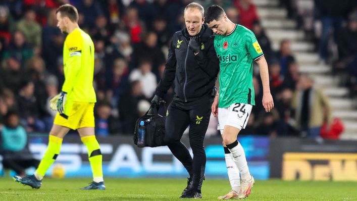 Miguel Almiron is one of several Newcastle players to have picked up injuries this season