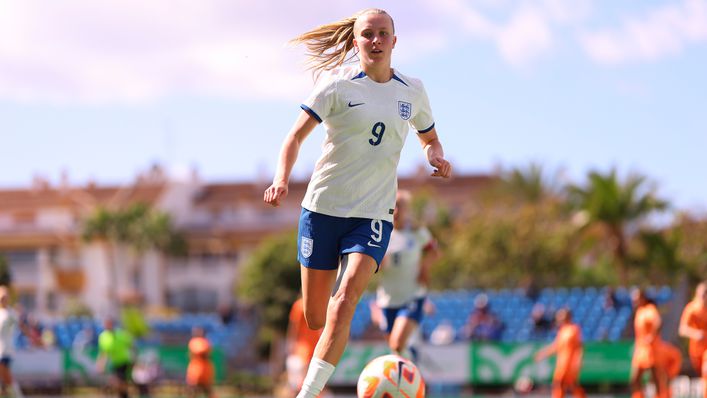 Aggie Beever-Jones scored for England Under-23s against Spain last Thursday
