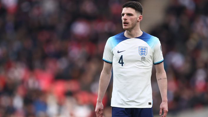 England and West Ham midfielder Declan Rice has been linked with Arsenal