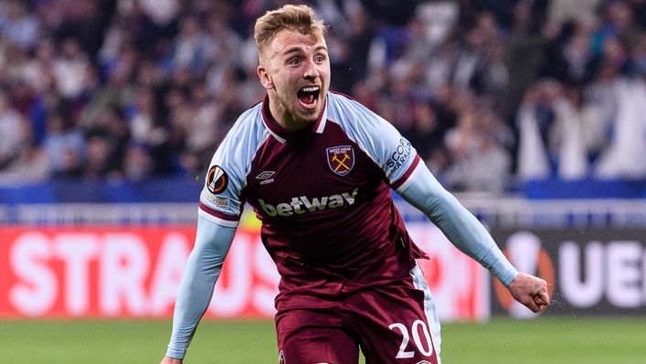 Jarrod Bowen helped West Ham overcome Lyon in the Europa League quarter-finals