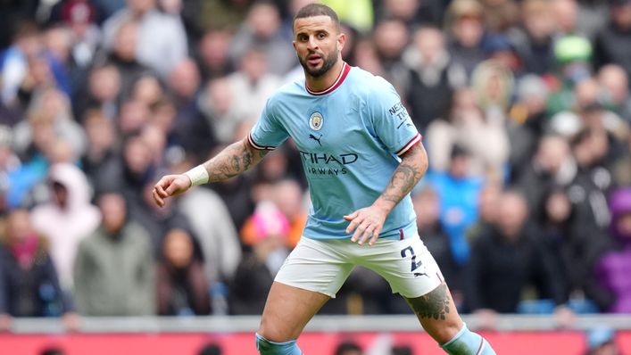 Pep Guardiola is not convinced of Kyle Walker's ability to invert into midfield from full-back