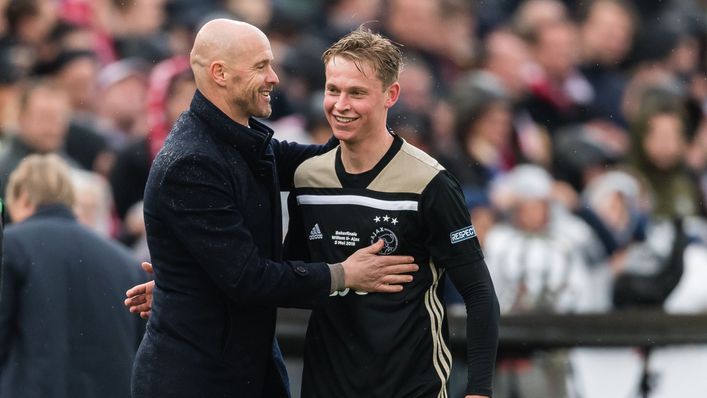 Frenkie de Jong starred under Erik Ten Hag at Ajax