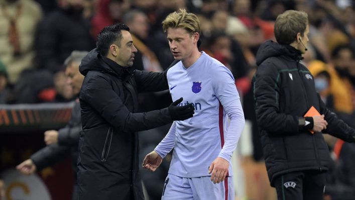 Barcelona boss Xavi could sell Frenkie de Jong in order to balance the books