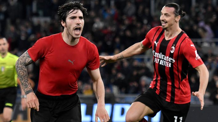 AC Milan's Sandro Tonali could be on his way to Newcastle this summer