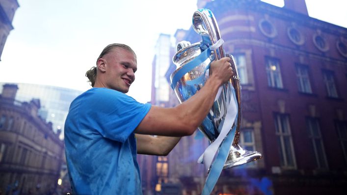 Manchester City are the current holders of the Champions League