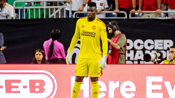 Andre Onana played his first game for Manchester United