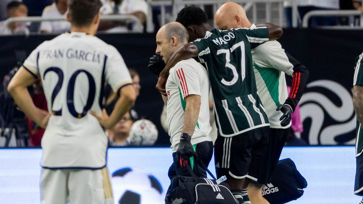 Kobbie Mainoo hobbled off against Real Madrid after just five minutes