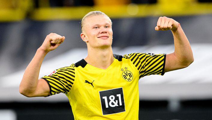 Borussia Dortmund star Erling Haaland has scored a staggering 50 goals in his first 50 Bundesliga appearances