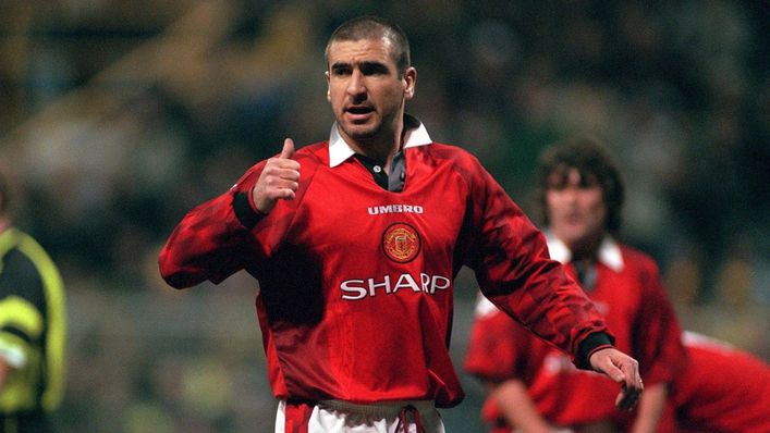 Eric Cantona was an iconic figure in the Premier League during the 90s